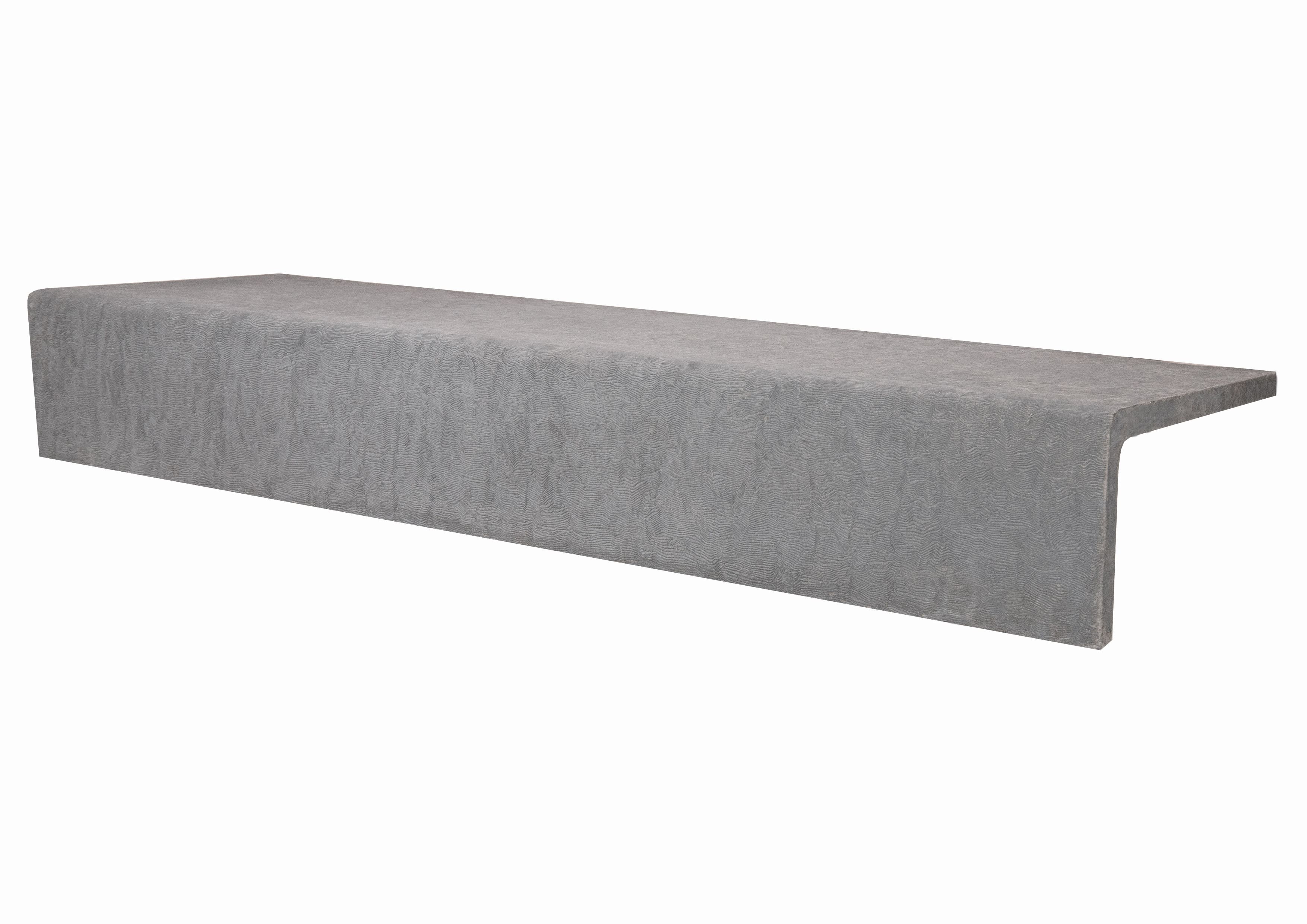 Ступень 1210х380х190 (Волна, серый)